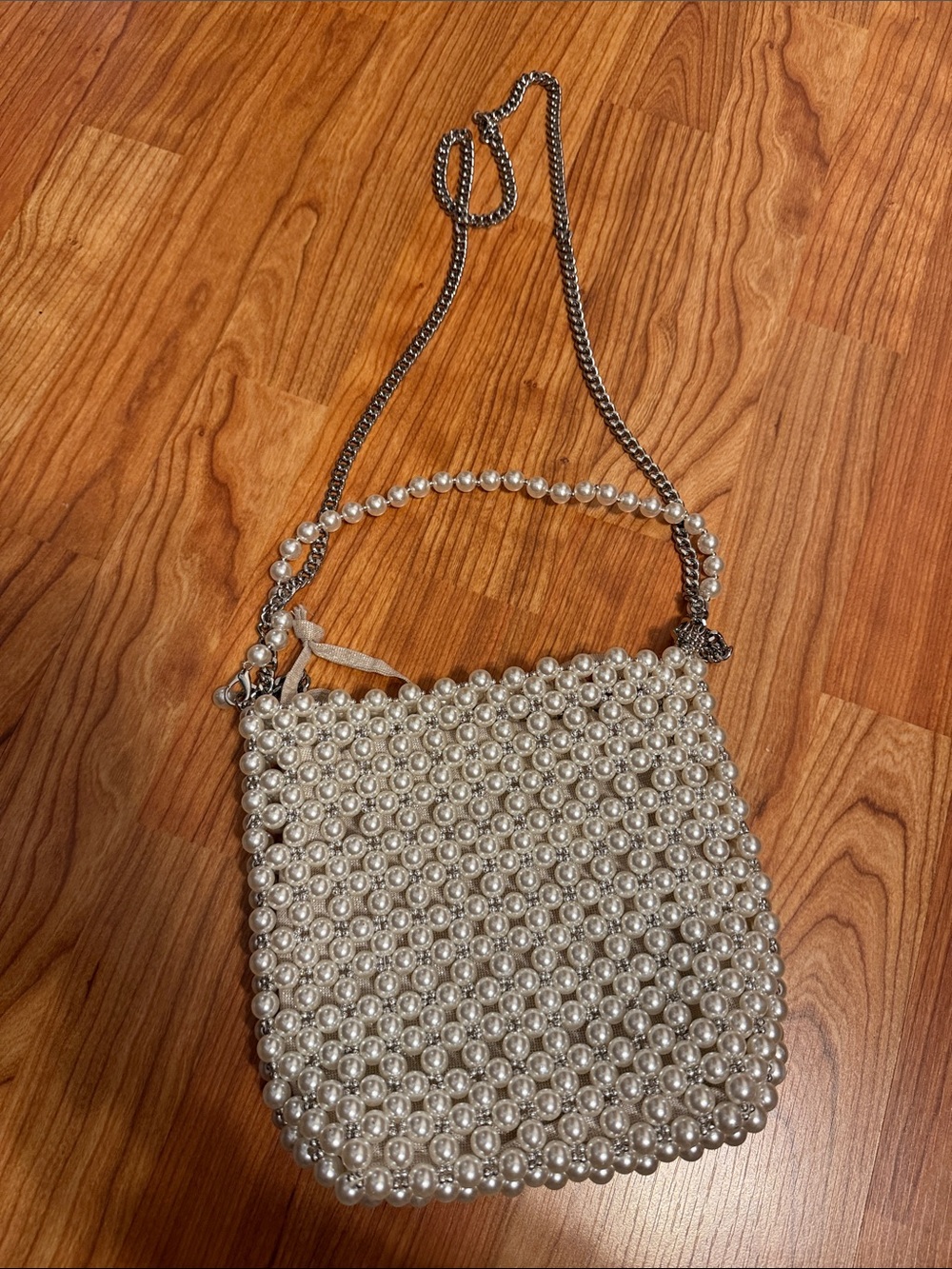 Zara Pearl Crossbody Purse